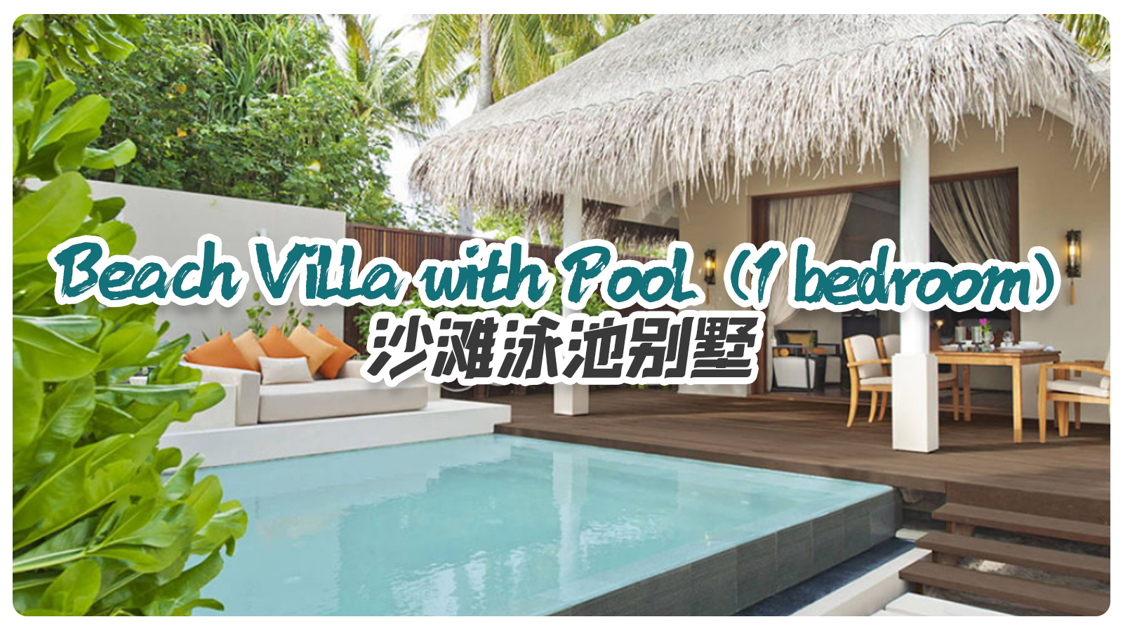 Beach Villa with Pool (1 bedroom)